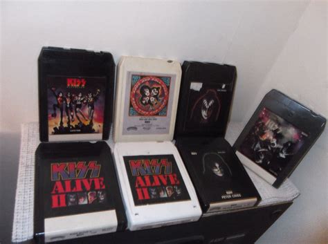 kiss 8 track tapes|More.